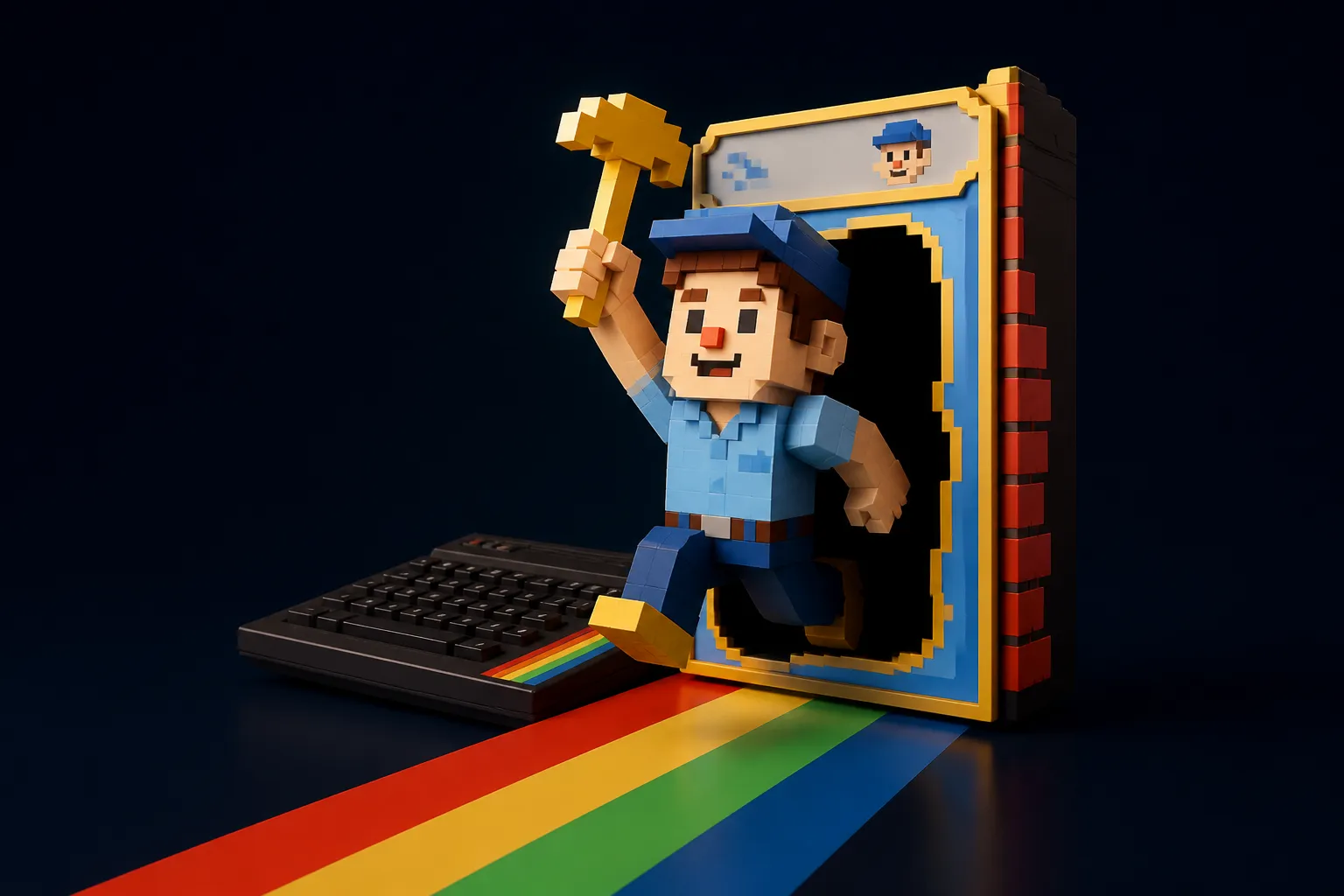 Fix-It Felix Jr. prende forma su ZX Spectrum Next