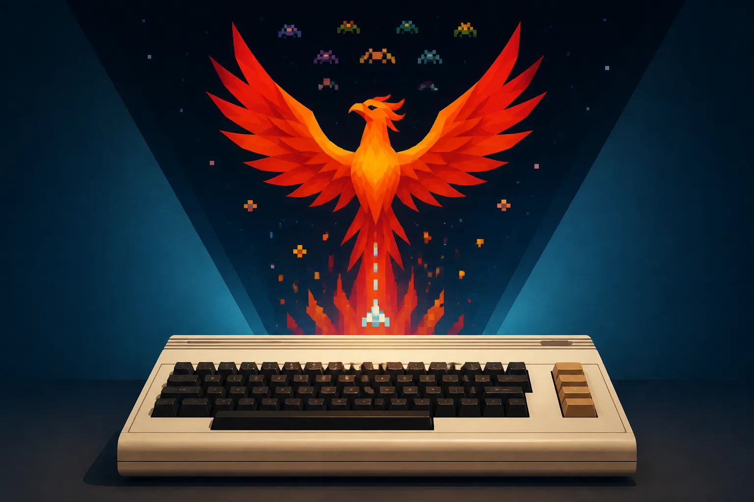 Phoenix su VIC-20: la sfida di convertire un arcade del 1980