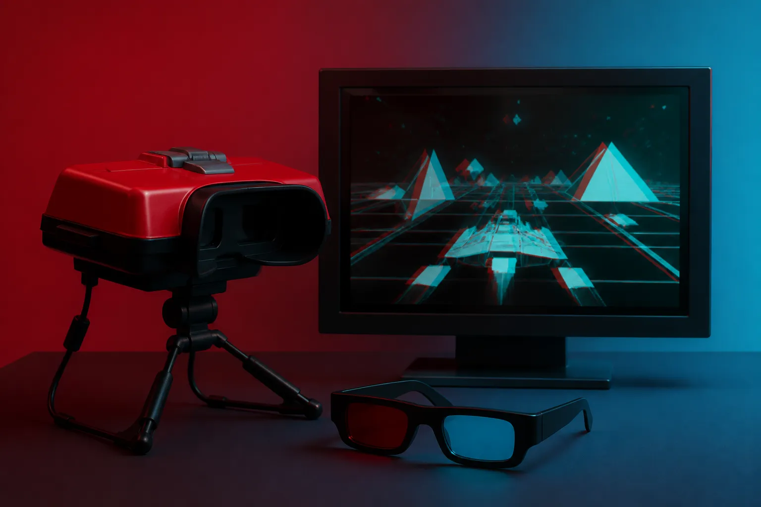 Virtual Boy su MiSTer: l’anaglifo riporta la profondità sui display comuni