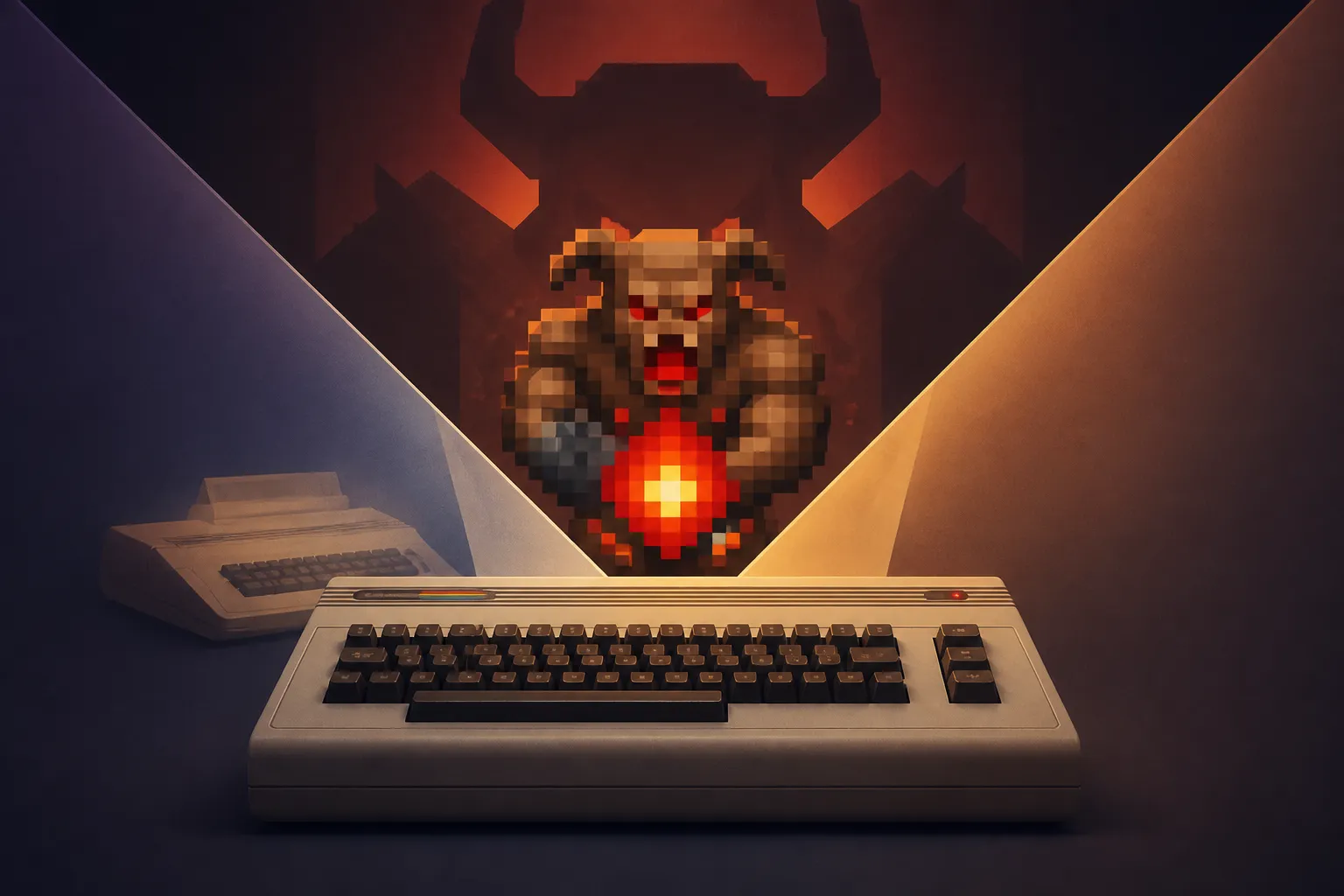 DOOM64 su Commodore 64: la demake di Kweepa raggiunge la versione finale