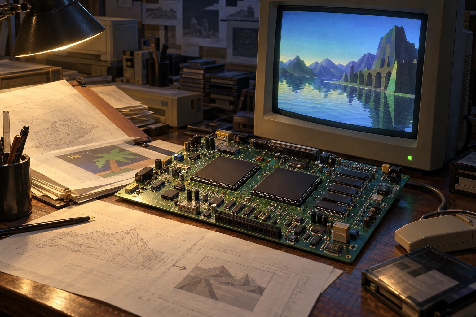 Hombre: il futuro 3D di Commodore rimasto sulla carta, tra RISC, Amiga e FPGA